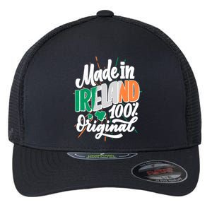 Funny St Patricks Day Made In Ireland 100% Original Flexfit Unipanel Trucker Cap