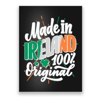 Funny St Patricks Day Made In Ireland 100% Original Poster