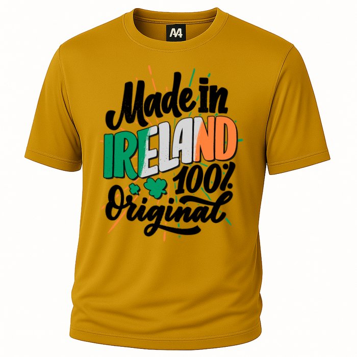 Funny St Patricks Day Made In Ireland 100% Original Cooling Performance Crew T-Shirt