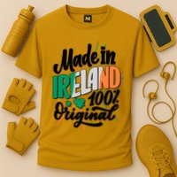 Funny St Patricks Day Made In Ireland 100% Original Cooling Performance Crew T-Shirt