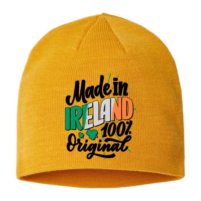 Funny St Patricks Day Made In Ireland 100% Original Sustainable Beanie