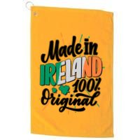 Funny St Patricks Day Made In Ireland 100% Original Golf Towel