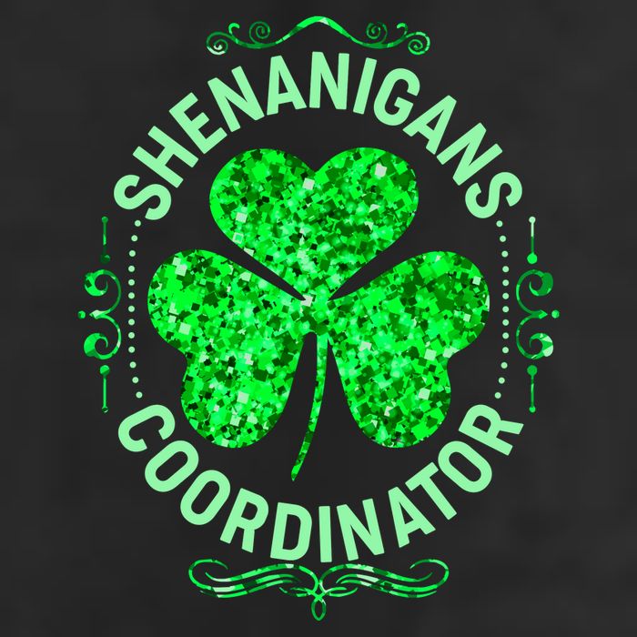 Funny St Patrick's Day Shenanigans Coordinator Lucky Shamrock Clover Cool Comfort Performance Bucket Hat