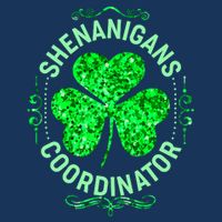 Funny St Patrick's Day Shenanigans Coordinator Lucky Shamrock Clover Infant Baby Jersey Bodysuit