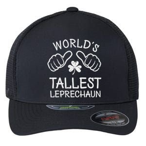 Funny St Patricks Day Gnome Worlds Tallest Leprechaun Flexfit Unipanel Trucker Cap