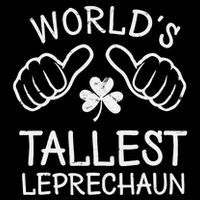 Funny St Patricks Day Gnome Worlds Tallest Leprechaun Impact Tech Backpack