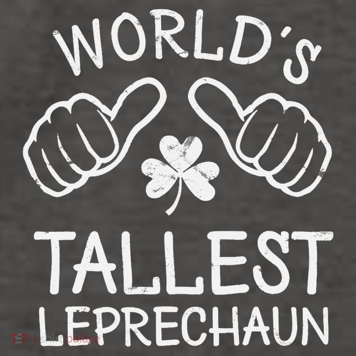Funny St Patricks Day Gnome Worlds Tallest Leprechaun Vector Backpack