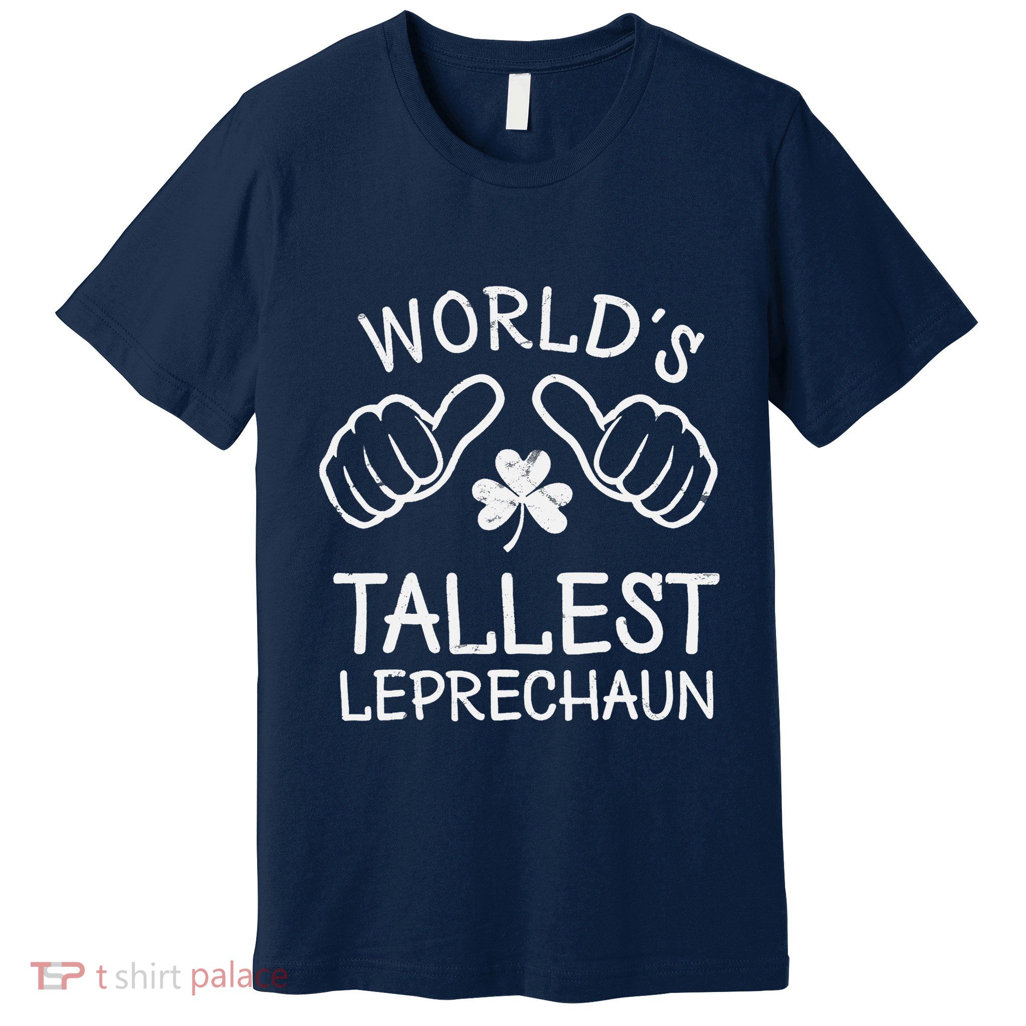 Funny St Patricks Day Gnome Worlds Tallest Leprechaun Premium T-Shirt