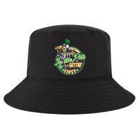 Funny St Patricks Day Everybody In The Pub Gettin Tipsy Skeleton Beer Cool Comfort Performance Bucket Hat