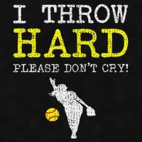 Fastpitch Softball Pitcher Ladies PosiCharge Tri-Blend Wicking Tank