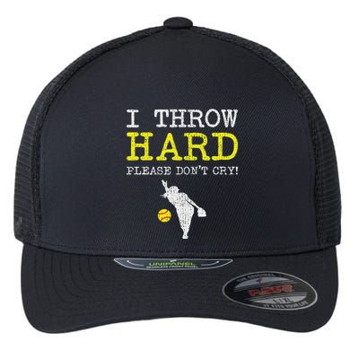 Fastpitch Softball Pitcher Flexfit Unipanel Trucker Cap