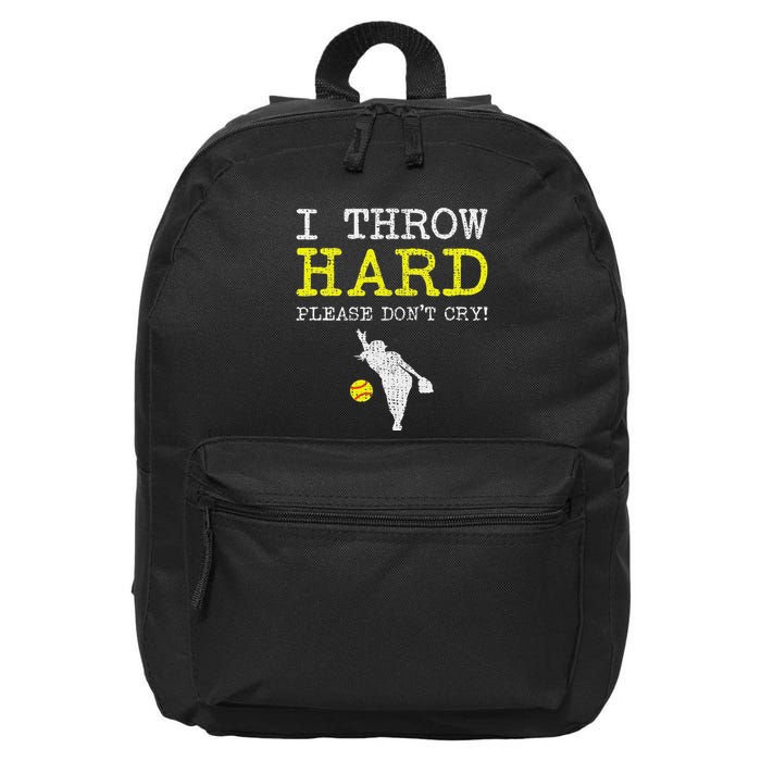 Fastpitch Softball Pitcher 16 in Basic Backpack