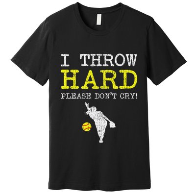 Fastpitch Softball Pitcher Premium T-Shirt