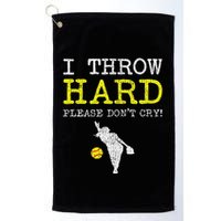 Fastpitch Softball Pitcher Golf Towel