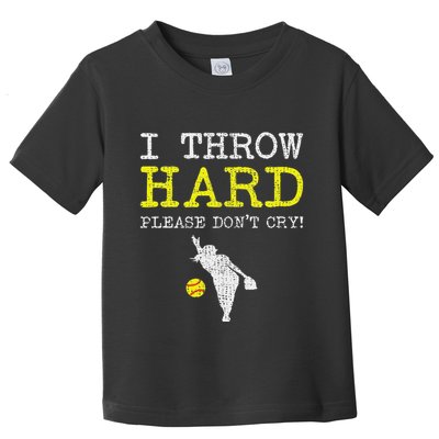 Fastpitch Softball Pitcher Toddler T-Shirt