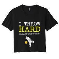 Fastpitch Softball Pitcher Crop Top