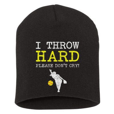 Fastpitch Softball Pitcher Short Acrylic Beanie
