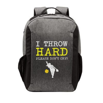 Fastpitch Softball Pitcher Vector Backpack
