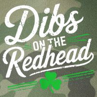 Funny St PatrickS Day Dibs On The Redhead Shamrock Legacy Tie Dye Trucker Hat