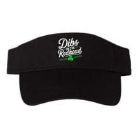 Funny St PatrickS Day Dibs On The Redhead Shamrock Visor