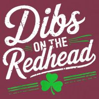 Funny St PatrickS Day Dibs On The Redhead Shamrock 16oz Travel Tumbler