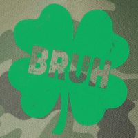 Funny St Patricks Day Bruh Lucky Shamrock Clover Legacy Tie Dye Trucker Hat
