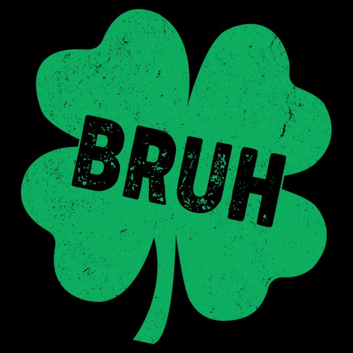 Funny St Patricks Day Bruh Lucky Shamrock Clover Impact Tech Backpack