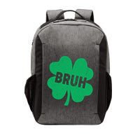 Funny St Patricks Day Bruh Lucky Shamrock Clover Vector Backpack