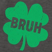 Funny St Patricks Day Bruh Lucky Shamrock Clover Vector Backpack