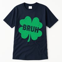 Funny St Patricks Day Bruh Lucky Shamrock Clover Tall T-Shirt