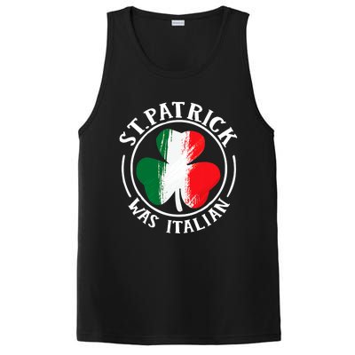 Funny St Patrick Was Italian For St. Patrick's Day Parade PosiCharge Competitor Tank