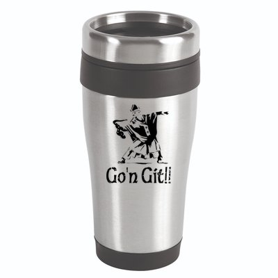 Funny St Patricks Day Funny Gon Git St Patrick 16oz Travel Tumbler