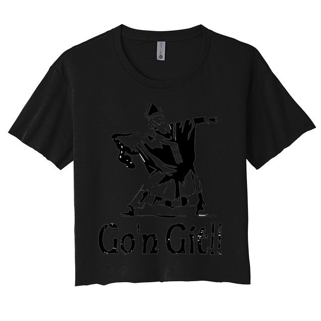 Funny St Patricks Day Funny Gon Git St Patrick Crop Top