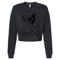 Funny St Patricks Day Funny Gon Git St Patrick Cropped Pullover Crew