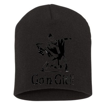 Funny St Patricks Day Funny Gon Git St Patrick Short Acrylic Beanie