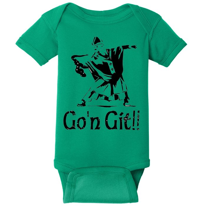 Funny St Patricks Day Funny Gon Git St Patrick Baby Bodysuit