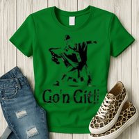 Funny St Patricks Day Funny Gon Git St Patrick Womens T-Shirt