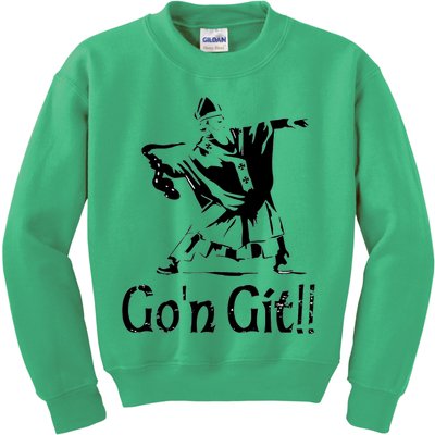 Funny St Patricks Day Funny Gon Git St Patrick Kids Sweatshirt