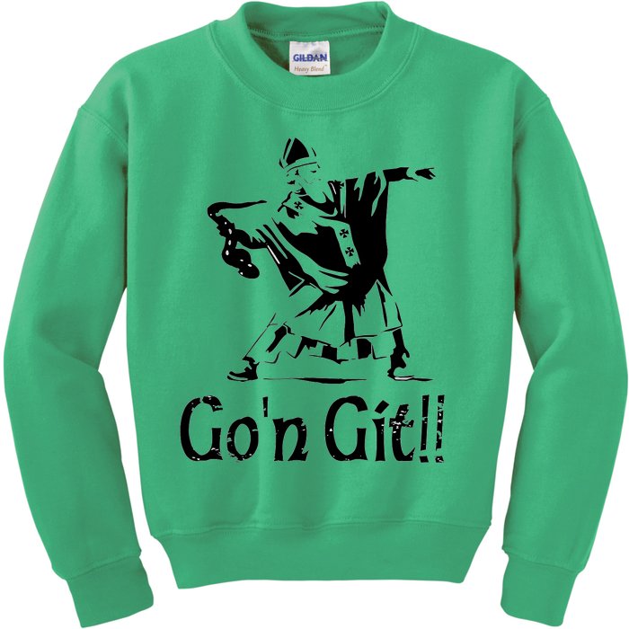 Funny St Patricks Day Funny Gon Git St Patrick Kids Sweatshirt