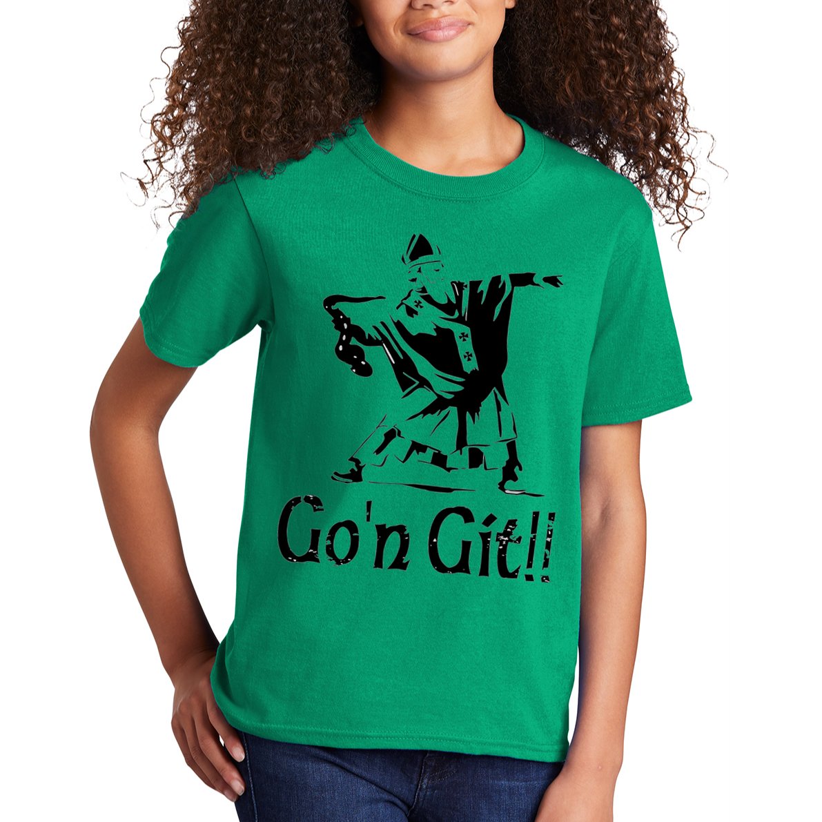 Funny St Patricks Day Funny Gon Git St Patrick Kids T-Shirt