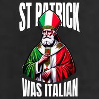 Funny St Patrick Was Italian St PatrickS Day Italian Flag Adult Drive Performance Visor