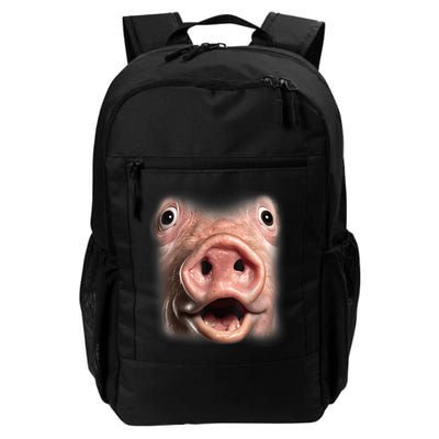 Funny Surprised Pig Face Meme Big Troll Hog Piggy Face Daily Commute Backpack
