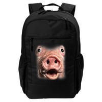 Funny Surprised Pig Face Meme Big Troll Hog Piggy Face Backpack