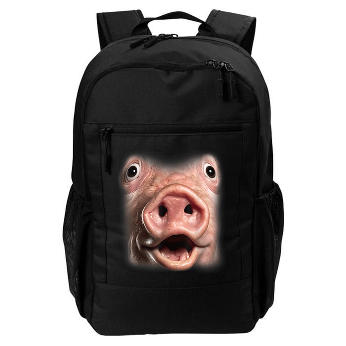 Funny Surprised Pig Face Meme Big Troll Hog Piggy Face Backpack