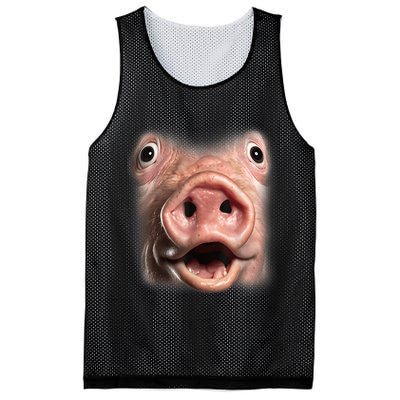 Funny Surprised Pig Face Meme Big Troll Hog Piggy Face Mesh Reversible Basketball Jersey Tank