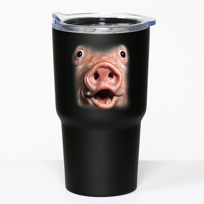 Funny Surprised Pig Face Meme Big Troll Hog Piggy Face Tumbler