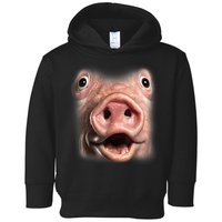 Funny Surprised Pig Face Meme Big Troll Hog Piggy Face Toddler Hoodie