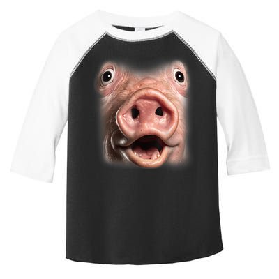 Funny Surprised Pig Face Meme Big Troll Hog Piggy Face Toddler Fine Jersey T-Shirt