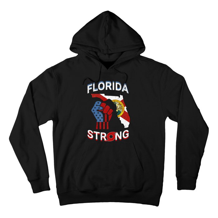 Florida Strong Pride Support Floridians Florida Flag Gift Hoodie