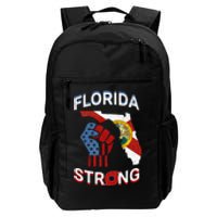 Florida Strong Pride Support Floridians Florida Flag Gift Daily Commute Backpack